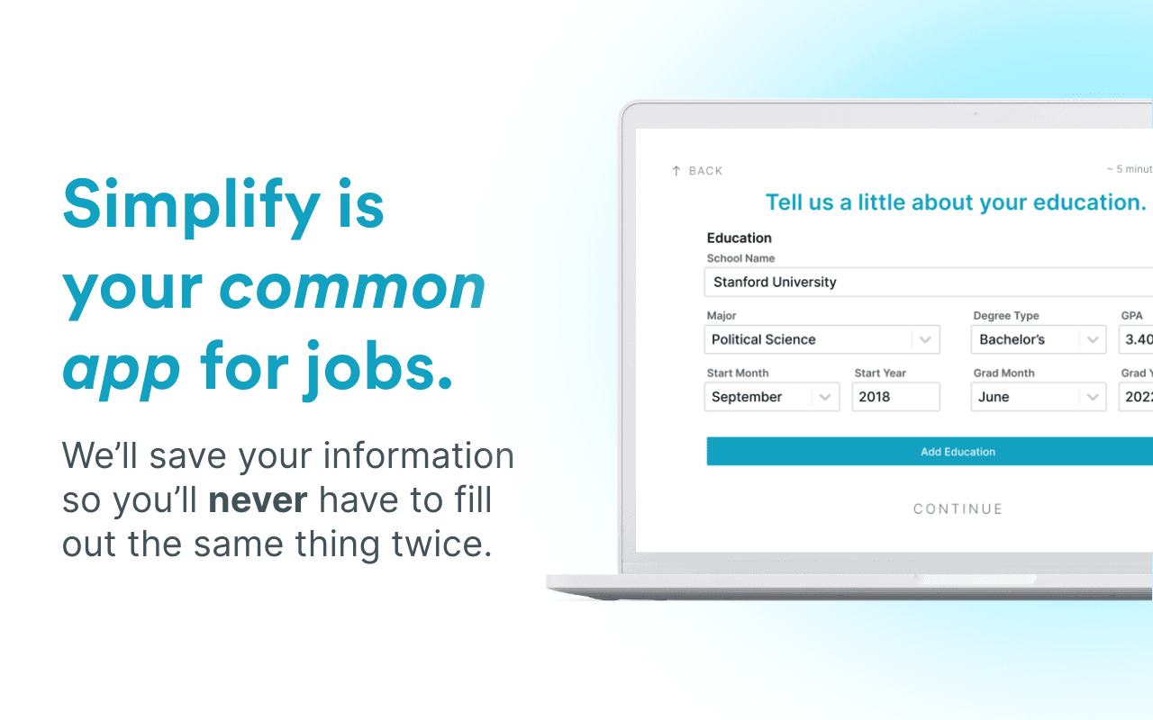 Simplify Jobs | Demo