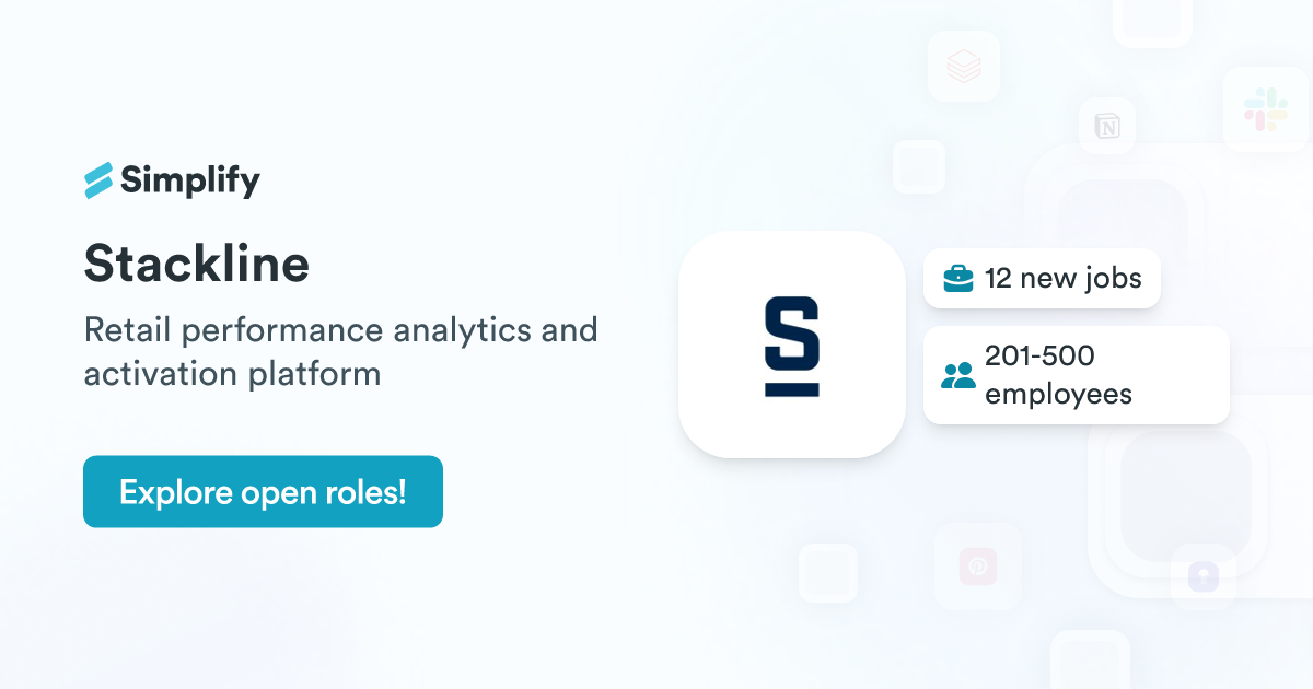 Jobs and Employment at Stackline | Simplify Jobs