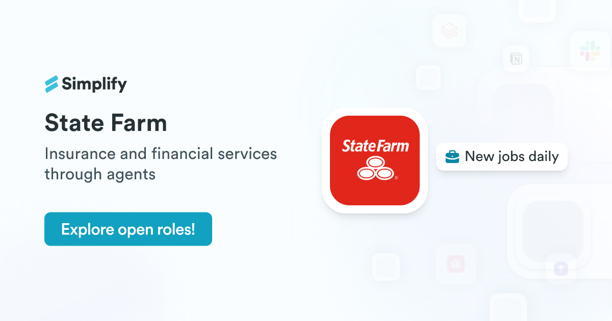 State Farm Printer Jobs and Employment at State Farm | Simplify Jobs
