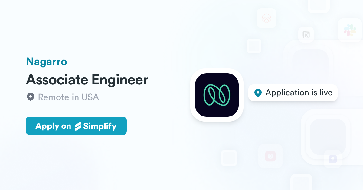 Asssociate Engineer Associate Engineer @ Nagarro | Simplify Jobs