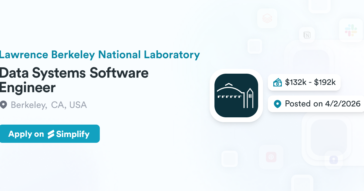 Berkeley Software Distribution Background Data Systems Software Engineer @ Lawrence Berkeley National Laboratory ...