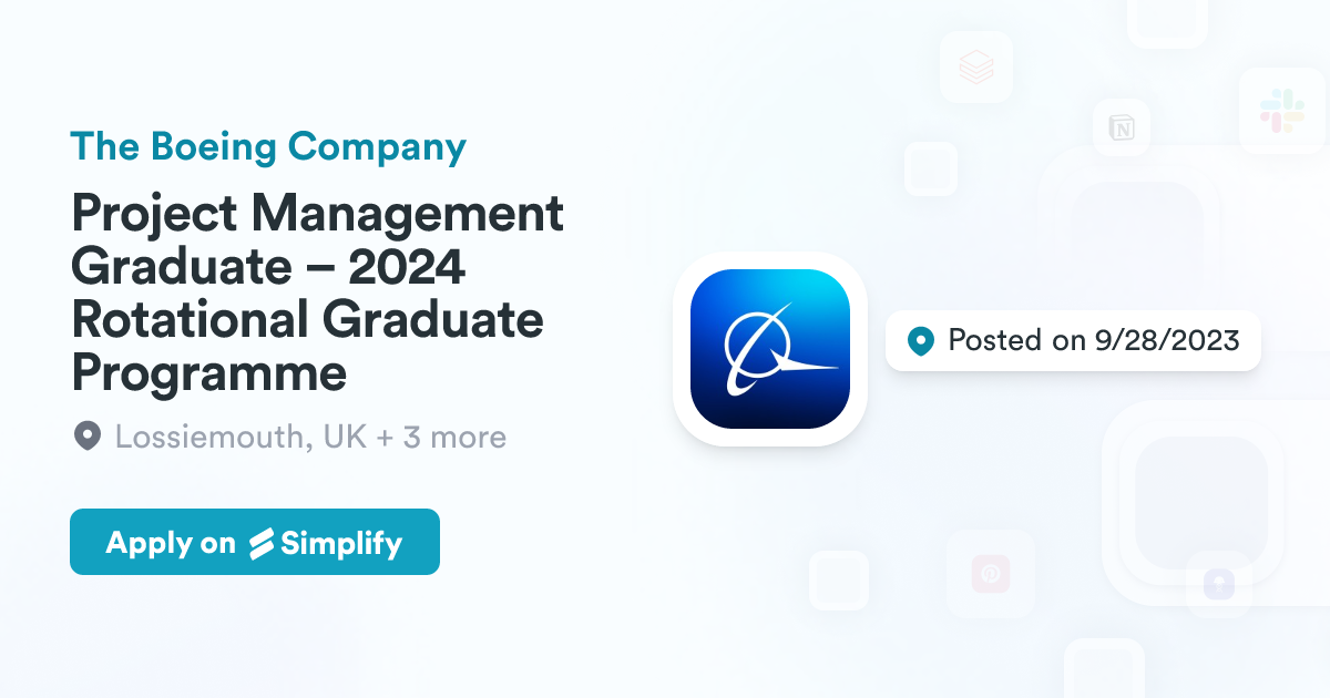 Graduates Management Hr Rotation Program Project Management Graduate – 2024 Rotational Graduate Programme @ The ...