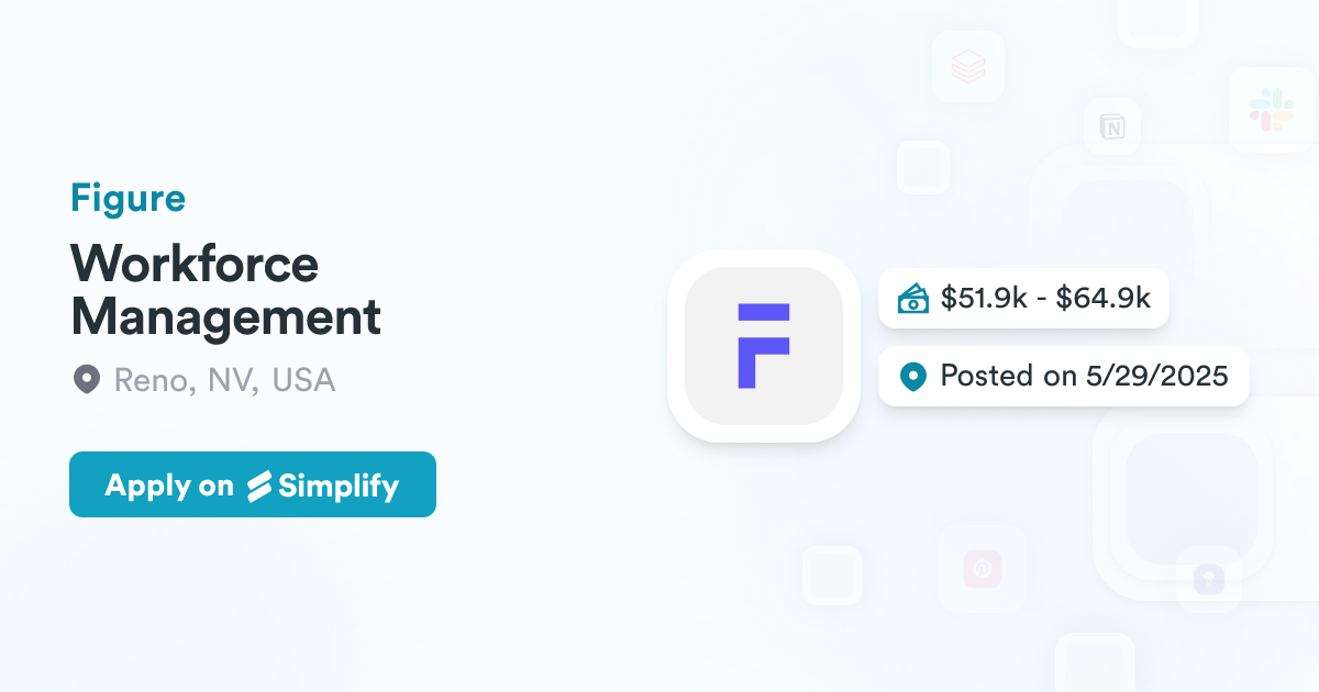Workforce Nv Workforce Management @ Figure | Simplify Jobs